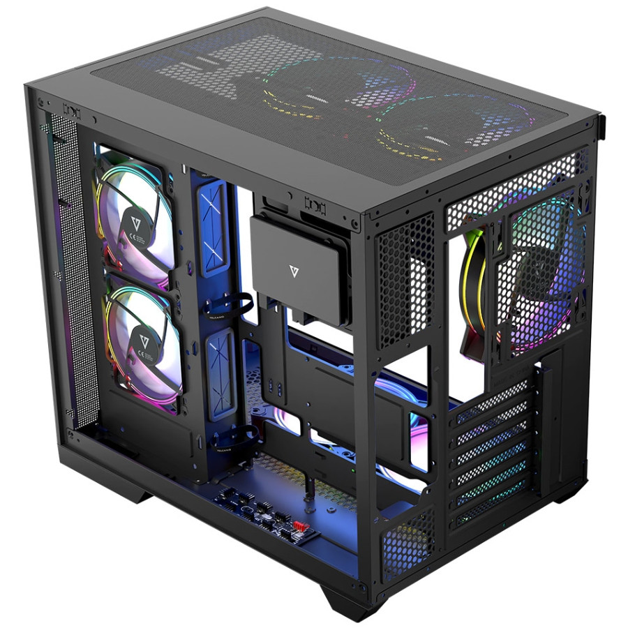 Корпус Modecom VOLCANO PANORAMA APEX ARGB 5F MIDI GREY без БЖ ATX Вінниця - фото 15