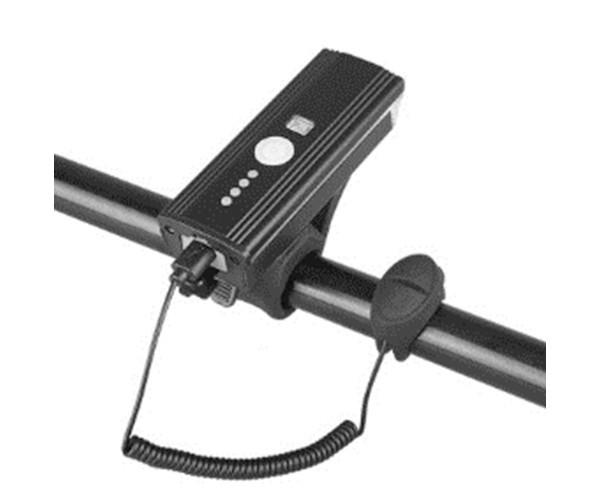 Ліхтарик для Велосипеда, фара DEN-043 вело дзвінок HJ-062-XPE ULTRA виносна кнопка, індикація, Waterp Бровари - фото 8