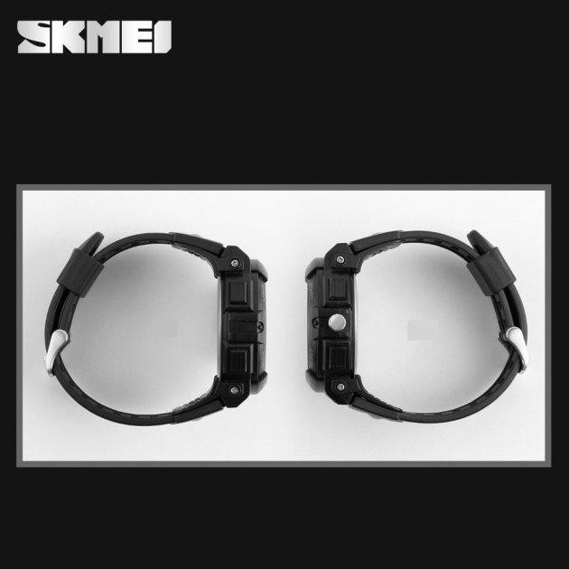 Чоловічий водонепроникний наручний годинник Skmei 1270 Синій Вінниця - фото 8