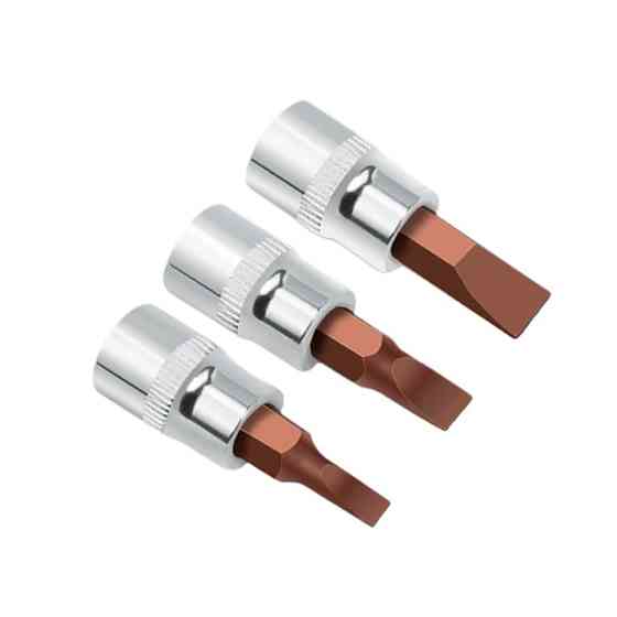 Головка бита шлицевая SL 6.5мм, 1/4