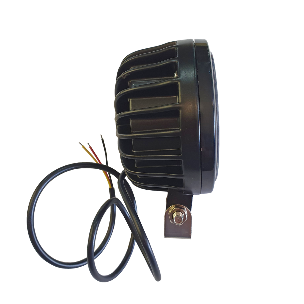 Фара світлодіодна LED противотуманная кругла 30W + LED кільце з чіткою світловий кордоном Мукачево - фото 9