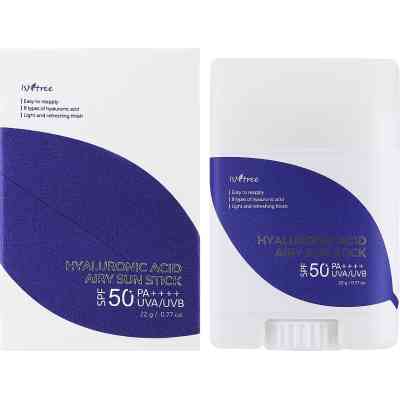 Засіб від засмаги IsNtree Hyaluronic Acid Airy Sun Stick SPF50 22 г (8809686384228) Вінниця
