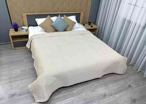 Покрывало велюровое King Size 220х240 см цвет бежевый (85-213) Киев