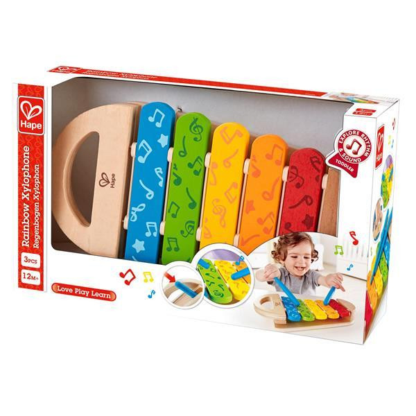 Деревянный ксилофон Hape Радуга (E0606) Харьков - изображение 1