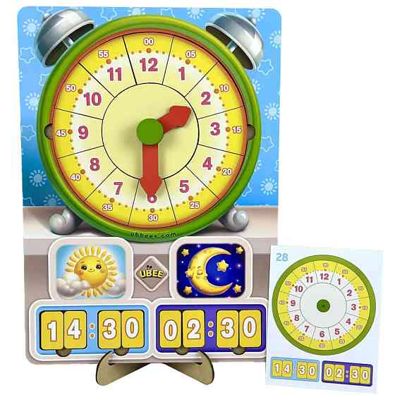 Розвиваюча гра Годинник - Вчимо час (ПСД279) PSD279 Вінниця
