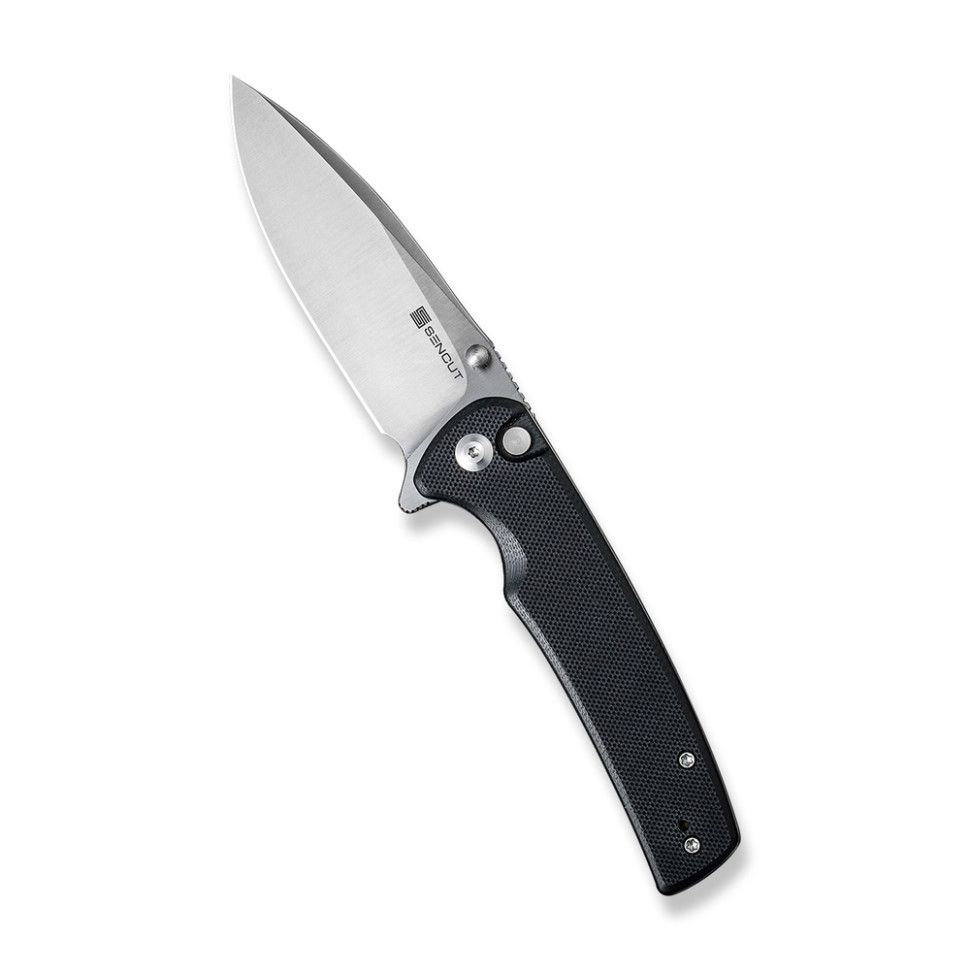 Нож складной туристический Sencut Sachse, (8.8 см) 9Cr18MoV / G10 черный Киев - изображение 1