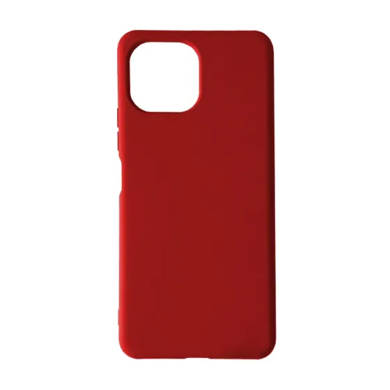 Xiaomi Mi 11 lite Чехол силикон Защита камеры (красный) Одесса