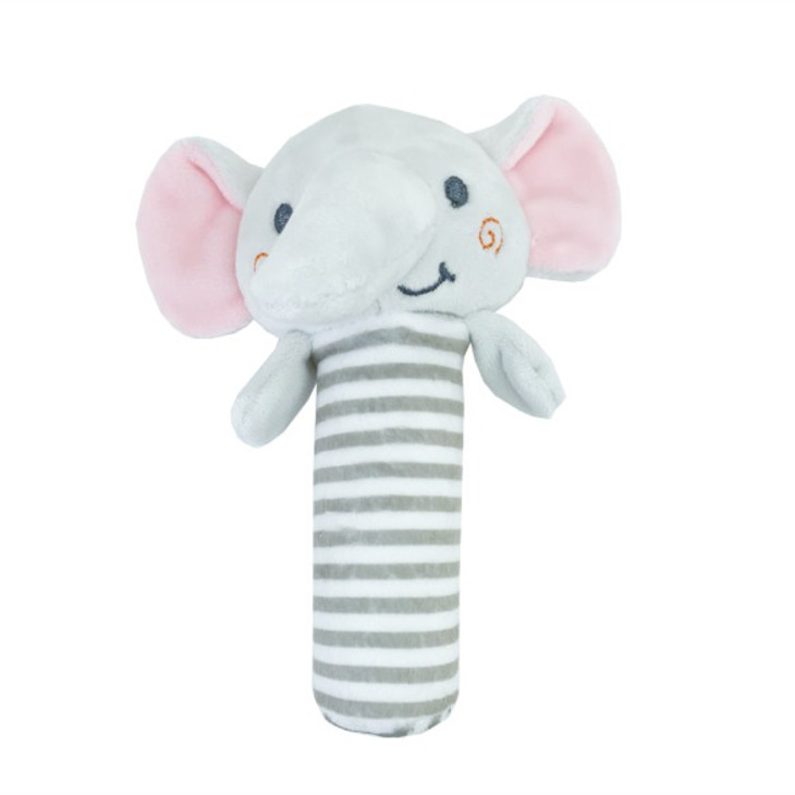 М`яка іграшка-брязкальце "Слон" TM TOLOLO MGZ-1212-4 Вінниця - фото 1