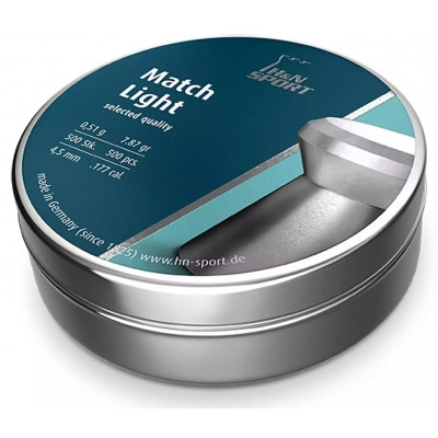 Пульки H&N Finale Match Light 4,5 мм 500 шт/уп (92074500115) Винница - изображение 1