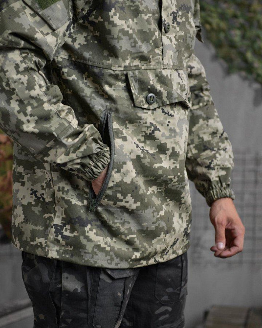 Тактическая куртка анорак animal   пиксель НП4880 Одесса - изображение 7
