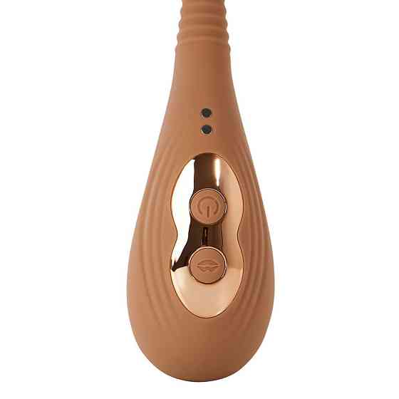 Вакуумный стимулятор для клитор Sweet Em Velvet Lure коричневый USB Sex Aura Киев