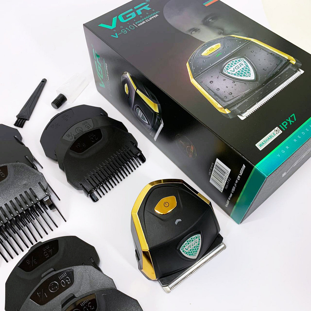 Бездротова машинка для стрижки для дому VGR Акумуляторний універсальний тример стрижки EN-90 Київ - фото 10