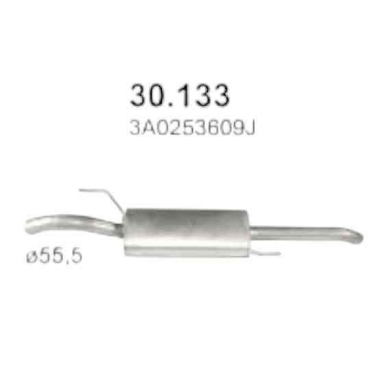 Глушитель Passat 2.0 POLMOSTROW Volken Мукачево