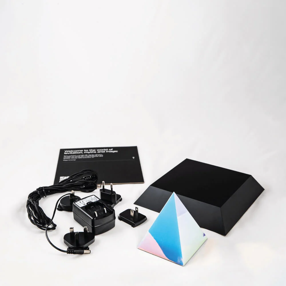 Левітуюча піраміда FLYTE, біла основа, чорна піраміда Рівне - фото 3