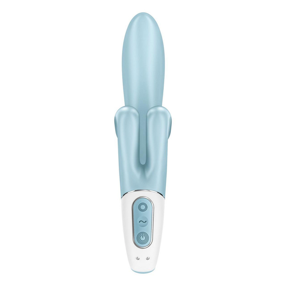 Вибратор-кролик Satisfyer Touch Me Blue, двойной отросток, 3 мощных мотора Sex Aura Киев - изображение 6