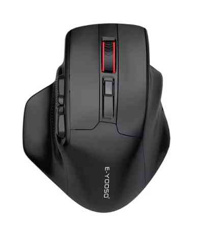 Ігрова комп'ютерна миша E-YOOSO X-31 мишка з USB приймачем 2.4G і 4800 DPI, чорна Запоріжжя