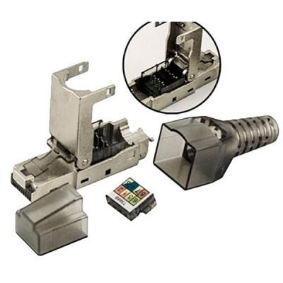 Конектор RJ45 cat.6A STP 8P8C, безінструментальний Kingda (KD-KJ6A-17S) Вінниця - фото 4