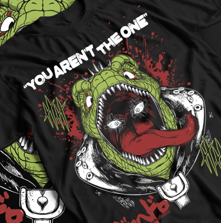 Футболка для мальчика аниме Дорохедоро Каиман Никаидо Нои оверсайз (рост от 165 до 180 ) Черний AnimeJ0566m Днепр