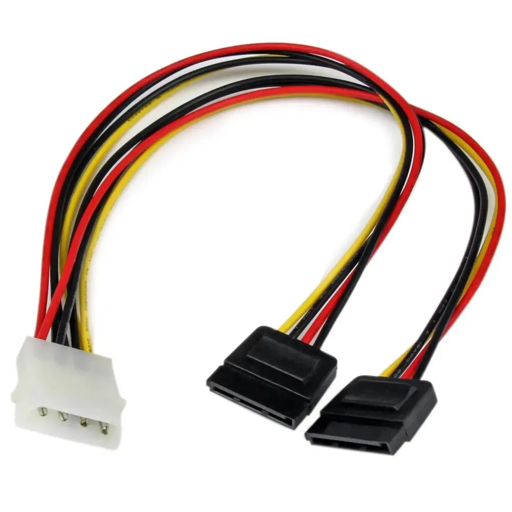 Кабель для відеокарт (PCI-E (Molex)- 2x SATA), 15см Полтава - фото 1