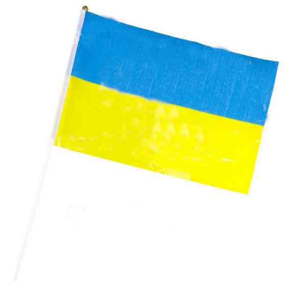 Прапор України ручний 12 шт Київ