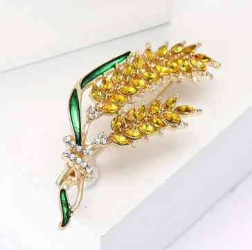 Брошь в украинском стиле Колосья Киев