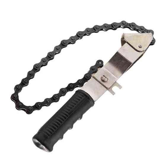 Знімач масляного фільтра INTERTOOL - Компактний знімач з потужним ланцюгом Львів