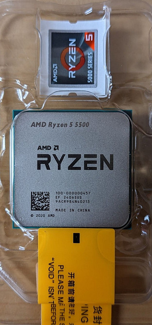 Процессор AMD Ryzen 5 5500, Socket AM4. Харьков - изображение 2