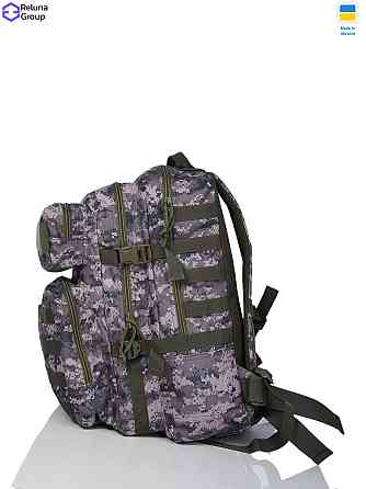Тактический рюкзак пиксель на спину 45 литов много отделов ерепкий Одесса