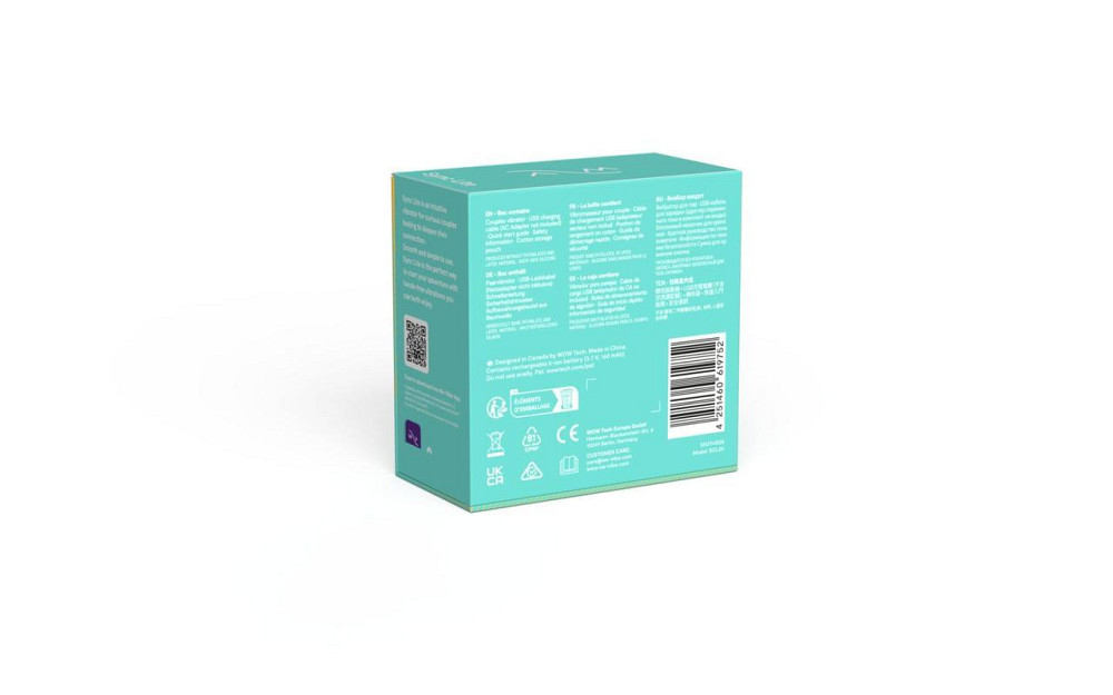 Смарт-вибратор для пар We-Vibe Sync Lite Aqua, 10 виброрежимов, можно совмещать с проникающим сексом Sex Aura Киев - изображение 10
