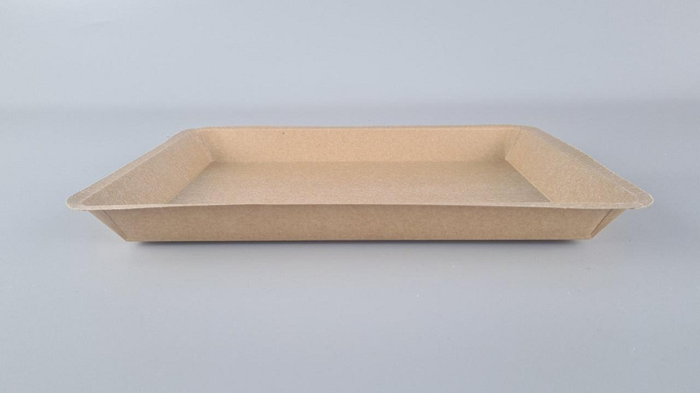 Лоток з харчового картону "KRAFT" 1550 мл 270*200*50 (25 шт) Харків - фото 2