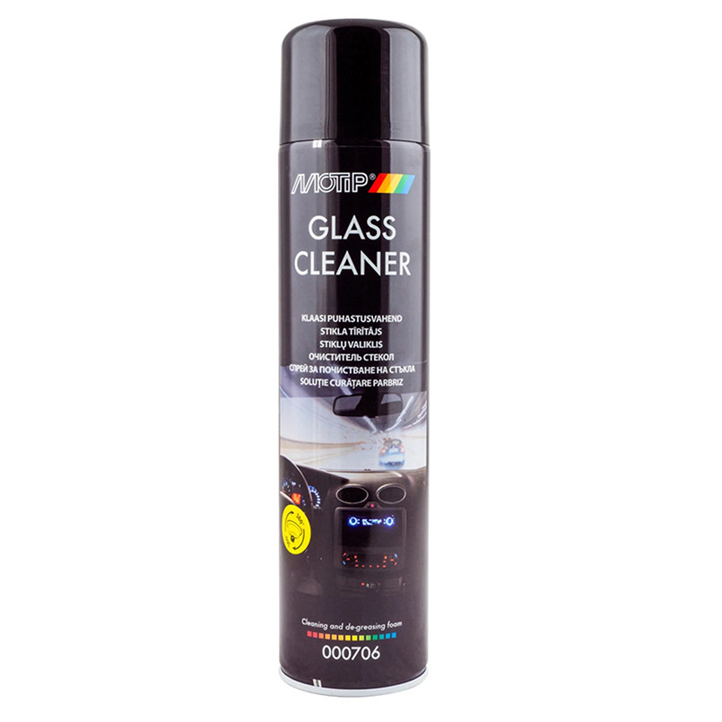 Очисник скла Motip Glass Cleaner пінний аерозоль 600мл Львів - фото 1