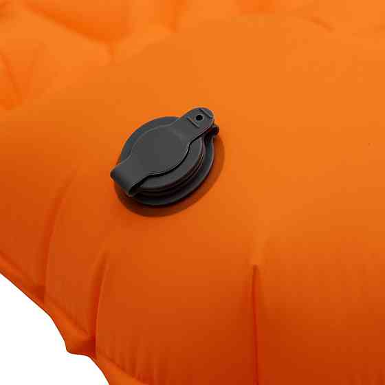 Надувний туристичний матрас для палатки 190x55 см, оранжевий Київ