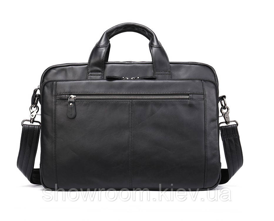 Мужская деловая кожаная сумка для ноутбука Leather Collection (9915) Киев - изображение 2