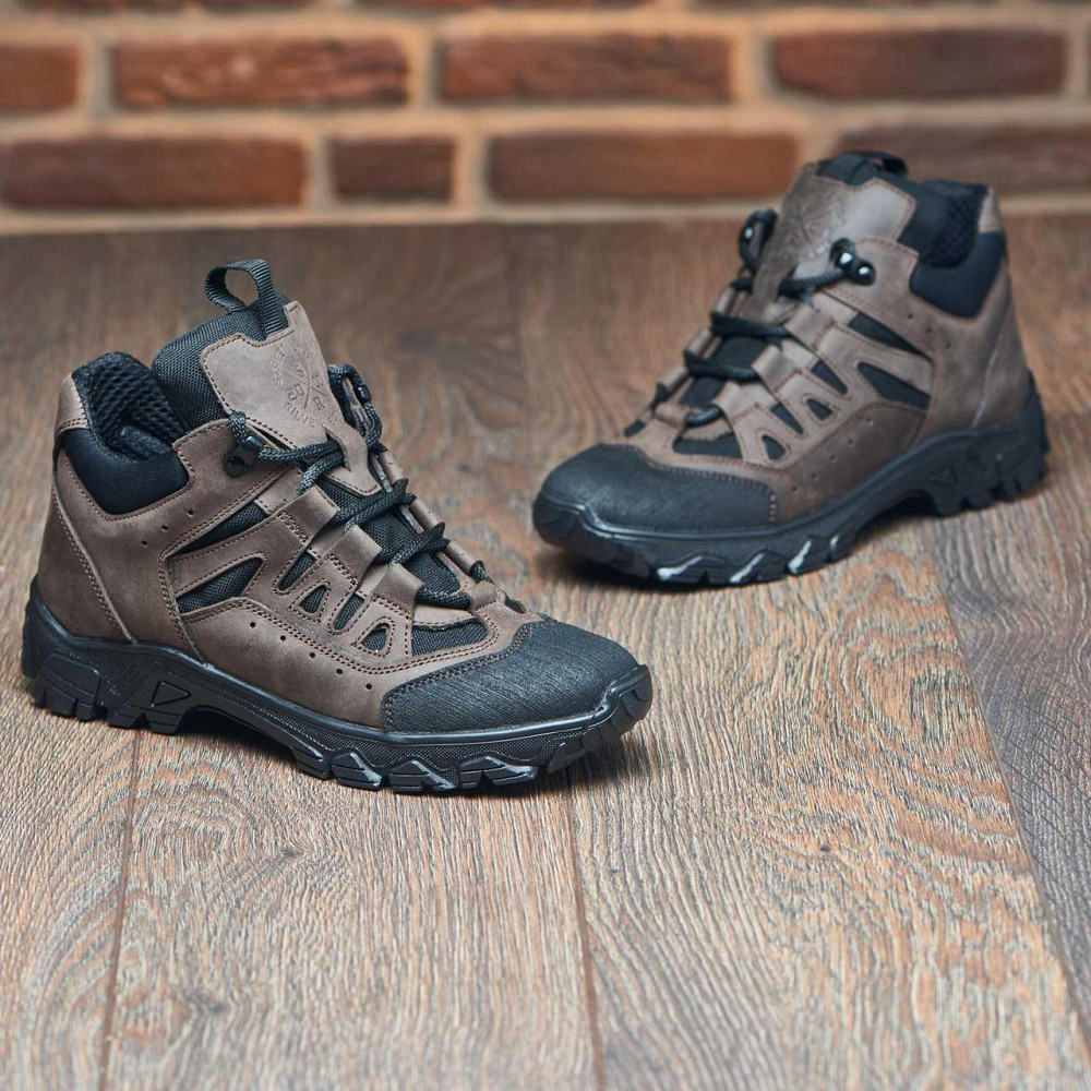 Тактичні кросівки шкіра з кордурою.Коричневі11-01 40 (26,5) Харків - фото 8