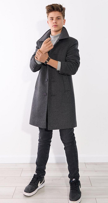 Пальто кашемірове для підлітка Київ - фото 1