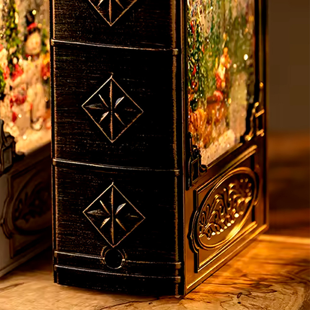 Музичний новорічний нічник Різдвяна книга (19,1×13,2см), від USB, WDL-24023 Київ - фото 5