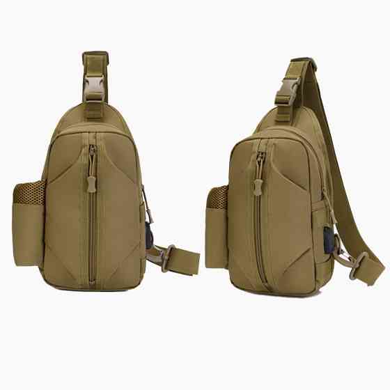Чоловіча сумка через плече містка, Сумка для активного використання Практична чоловіча слінг EW-86 Івано-Франківськ