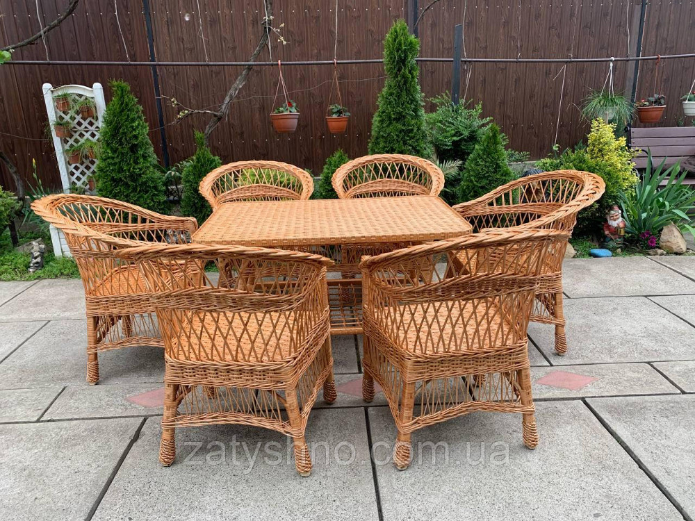 Плетеная мебель из лозы для балкона и лоджии Киев - изображение 4