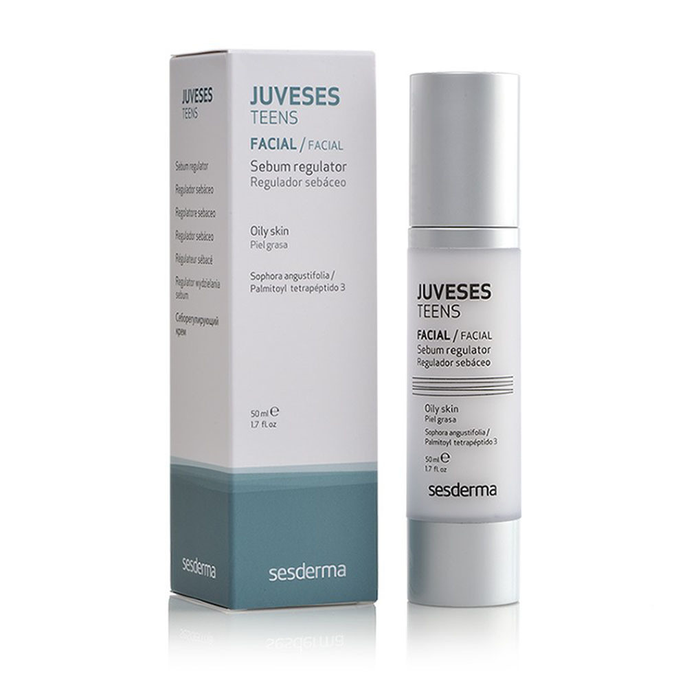 Сесдерма  Juveses Teens Себорегулювальний крем SeSDerma Juveses Teens Sebum Regulator 50 мл Дніпро - фото 1