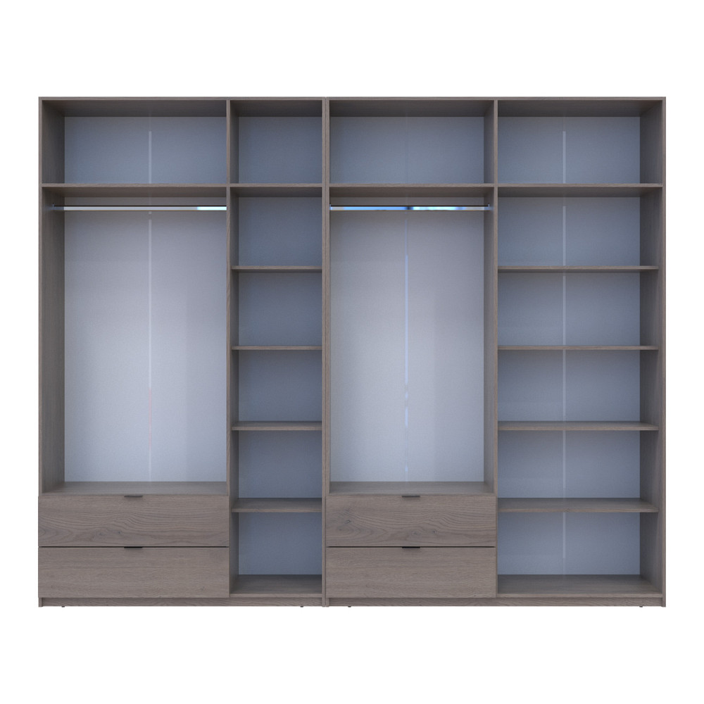 Комплект шаф для одягу Doros Лукас (2 шт.) 295х50х240 см Канноло (DRS-011854) Львів - фото 7