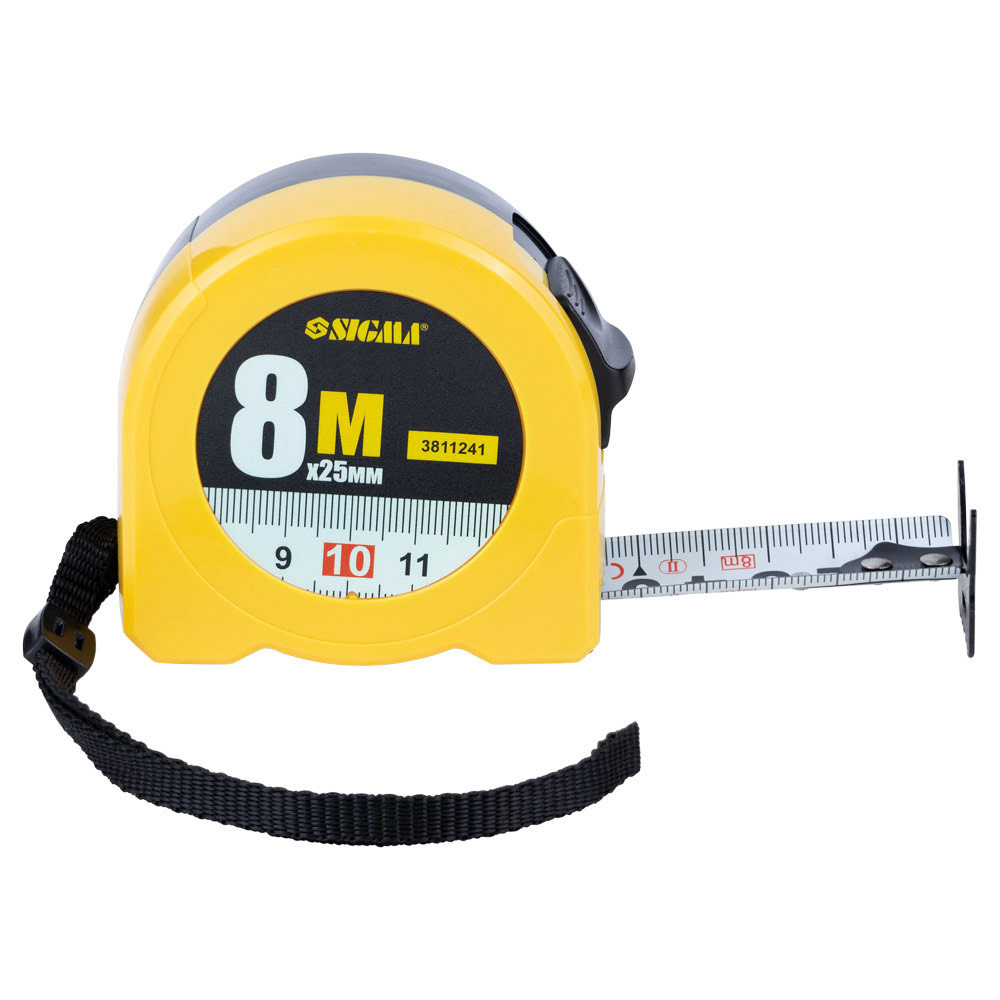 Sigma Рулетка Color 8м×25мм SIGMA (3811241) Коломия - фото 7