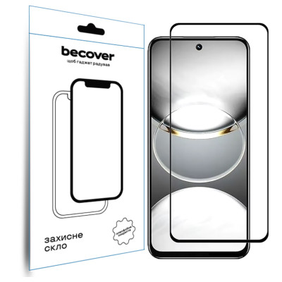 Скло захисне BeCover Tecno Spark 30 (KL6) Black (712500) Вінниця - фото 1