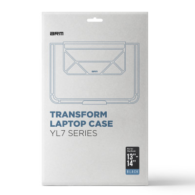 Чохол до ноутбука Armorstandart 14&quot; Laptop Sleeve Stand YL7 Black (ARM69065) Вінниця - фото 5