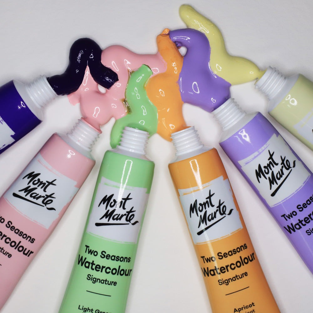 Краски акриловые для рисования Mont Marte Two Seasons Watercolour Signature 18pc x 12ml Разноцветные Каменец-Подольский - изображение 8