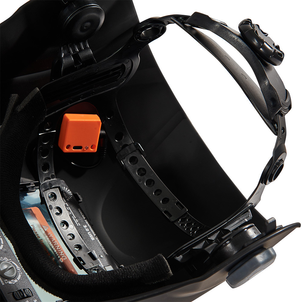 Маска сварщика хамелеон Vitals Professional 3.0 USB Харьков - изображение 5