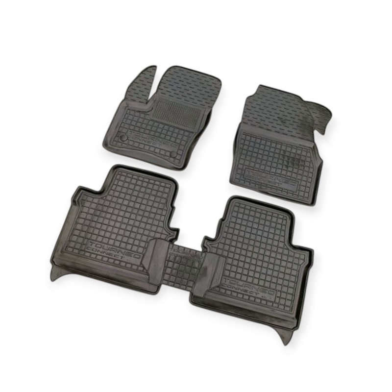 Коврики Форд tourneo connect 2013-> корот. база, борт 2,5см, с перемычкой салона Мукачево - изображение 1