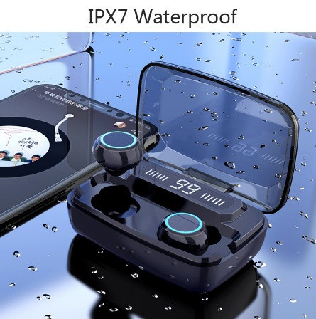 Навушники Bluetooth v5.0 Глибокий бас, бездротові з IPX7 водонепроникні Київ - фото 6