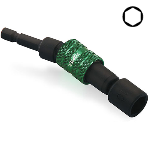 Головка торцевая для шуруповерта TOPTUL 10мм L=87мм с шарниром магнитная BEBA0810 Одесса