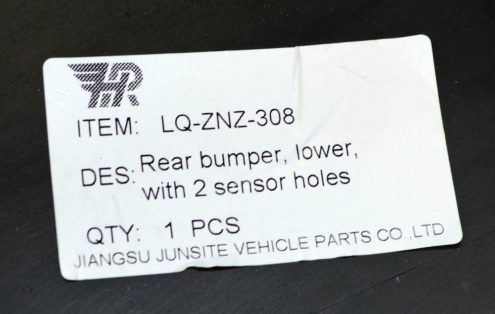 Бампер Jeep Compass 2 MP (2016-2021) нижняя часть под парктроник (2 отверстия) задний Мукачево - изображение 4