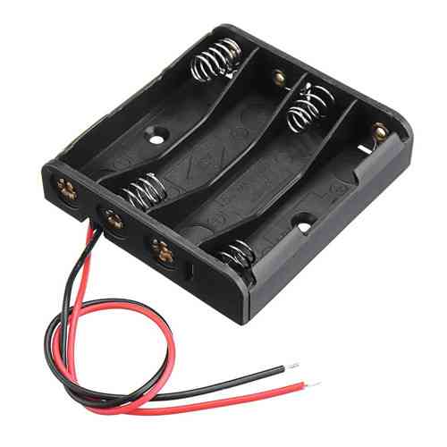 Бокс для батарей 4×AAA з проводами для Arduino та DIY Київ